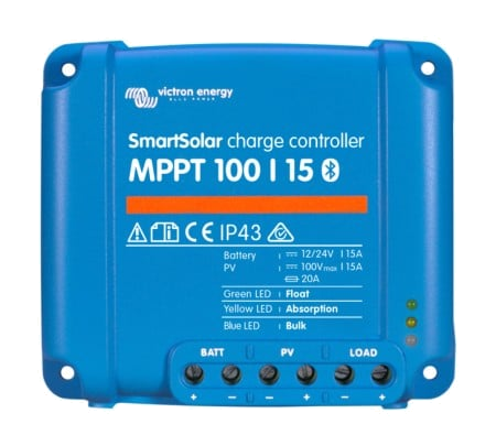 incarcator solar 12v 24v victron energy smartsolar mppt 100 15 ecosolaris
