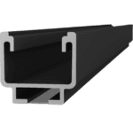 EcoSolaris - K2 Systems SolidRail Light Black