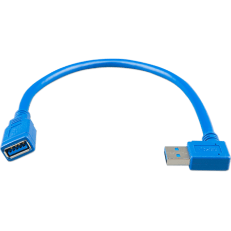 EcoSolaris - Victron Energy USB Extension cable one side right angle