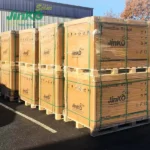 Container Jinko 720W Bifacial 66HL5-BDV Moduel Solar Panel