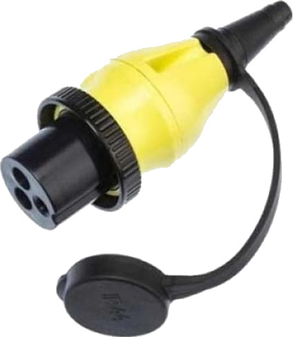 Victron Power Inlet Stainless steel Plug 32A/250Vac (2p/3w) for Power Inlet 32A