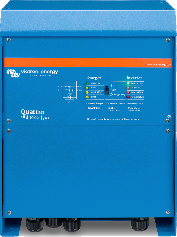 Victron Quattro-II 24/3000/70-50/50 2x120V