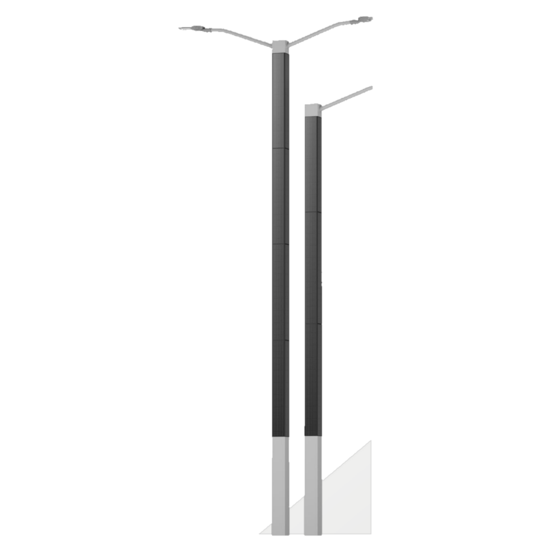 SOLVERT HyperRay High-Power Solar Street Light