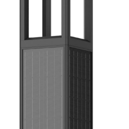 SOLVERT PILLAR-H Solar Garden Pole