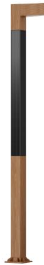 WoodPecker PILLAR-L Solar Garden Pole