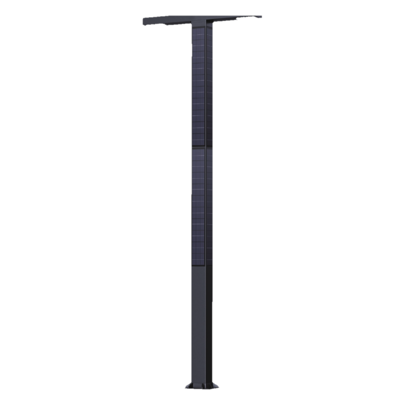 SkyBeam ECO-4802L Solar Lighting Pole (4.8 meters, 30Watts *2PCS)