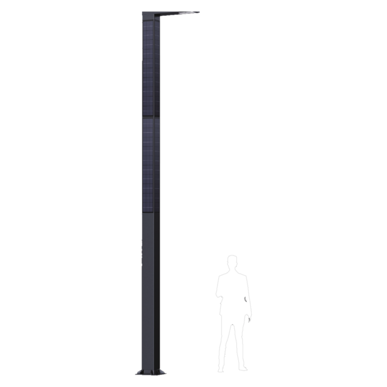 SkyBeam ECO-5801S Solar Lighting Pole (5.8 meters, 80Watts)
