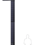 SkyBeam ECO-5802X Solar Lighting Pole (5.8 meters, 50Watts *2PCS)