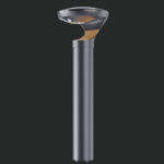 MUSE | One-Sided Solar Bollard Light