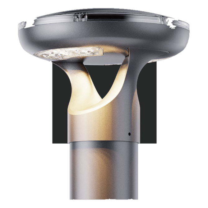 HESTIA | Dual Sided Solar Bollard Light
