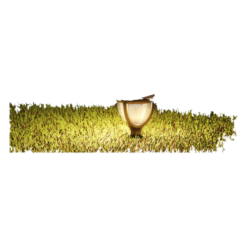 ATOM | Low Profile Solar Lawn Light
