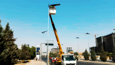 80W High Power Solar AIO Street Light