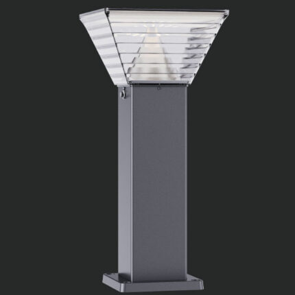 HADES | Square Solar Bollard Light