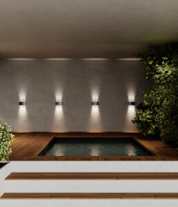 Aplică LED Bidirecțională Celestial 2x3W Exterior