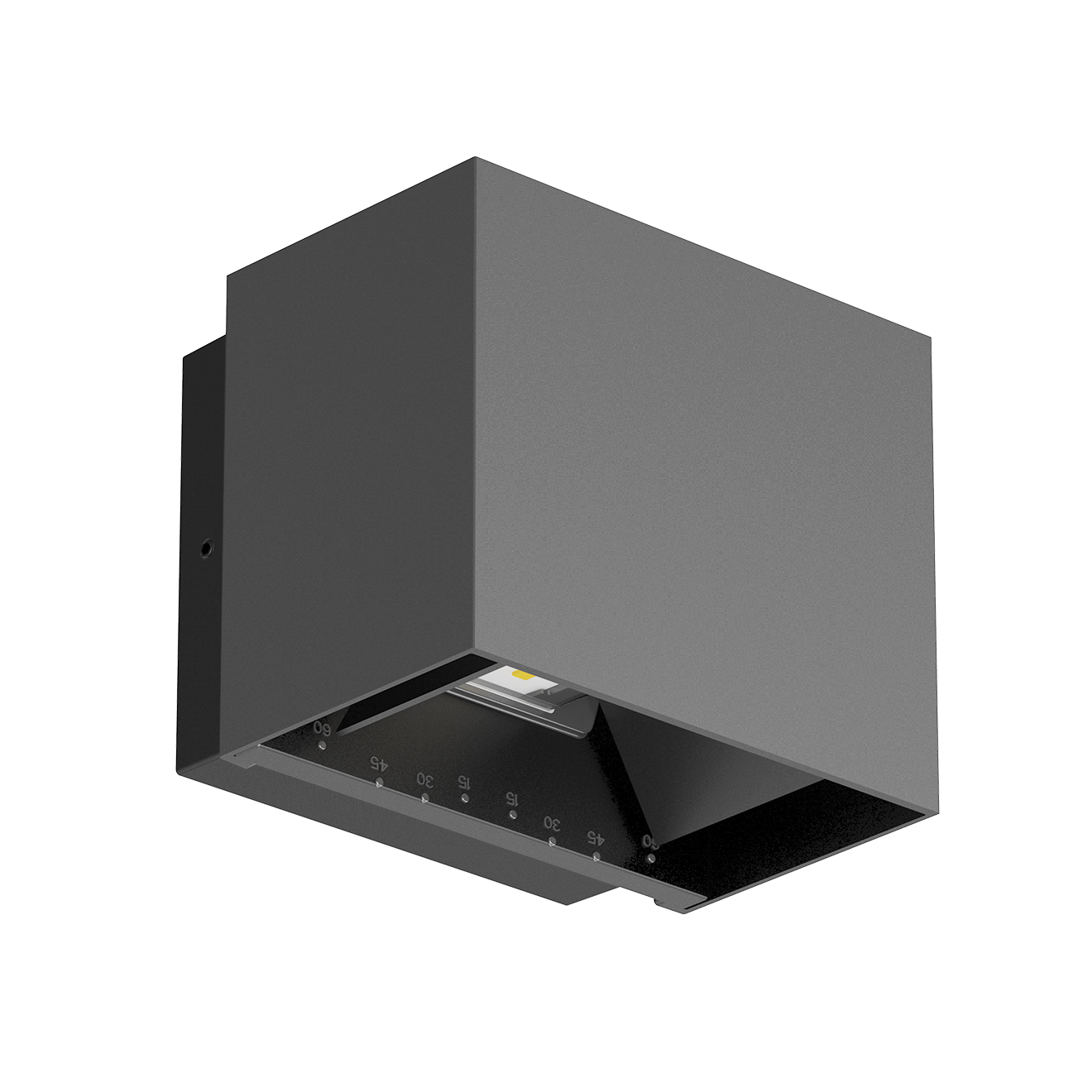FlexiBeam Bidirectional LED Wall Light 2x5W Adjustable Beam Angle Aplică LED Bidirecțională FlexiBeam 2x5W Unghi Ajustabil