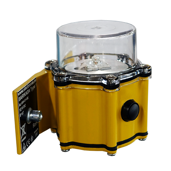 Barikada Obstacle LED Light 12V DC 1.5W Baliză LED Obstacole Barikada 12V DC 1,5W