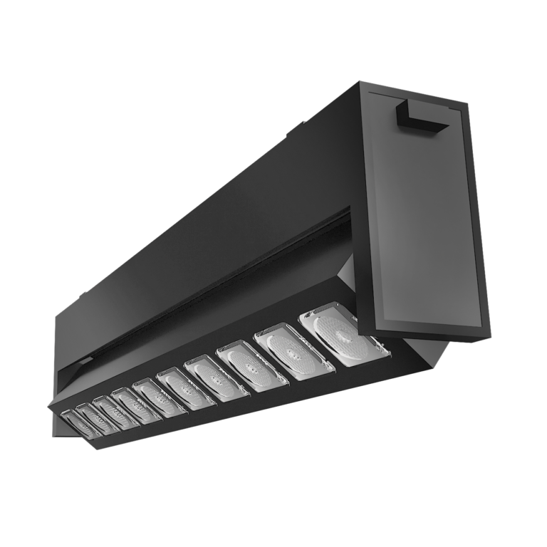 Corp LED Liniar Orientabil Astraline T 10W Șină Magnetică