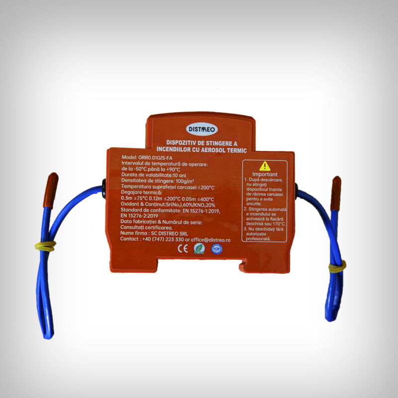Flarex Original: Dispozitiv Autonom de Stingere cu Aerosoli Certificat CE