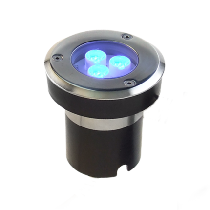 Proiector LED Încastrat RGB DMX Atlas 3 LED-uri Exterior