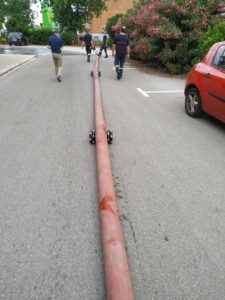 Roți Omnidirecționale Furtun Intervenție