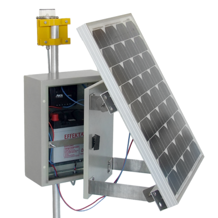 Sistem Fotovoltaic pentru Balize LED Low Intensity