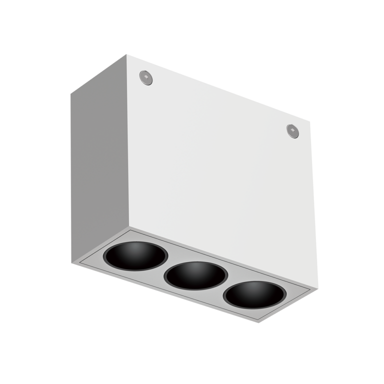 Spot LED Aplicat Tavan Coobix 3 8W Alb