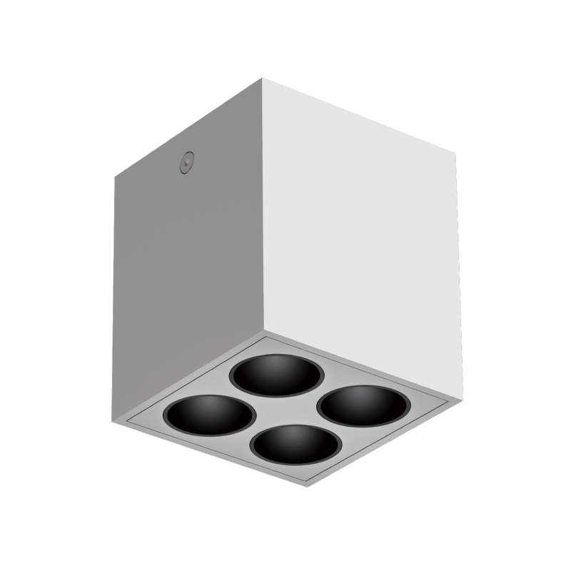 Spot LED Aplicat Tavan Coobix 4 10W Alb